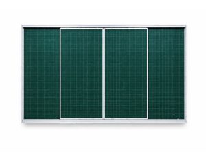 Bảng từ trượt ngang 2 lớp cho Tiểu học